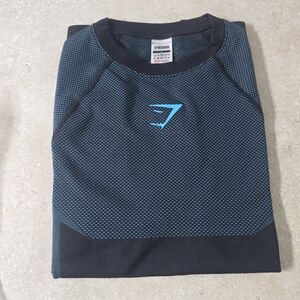 Gymshark Black Athletic Onix 5.0  T-Shirt Sz S,M,L NEW